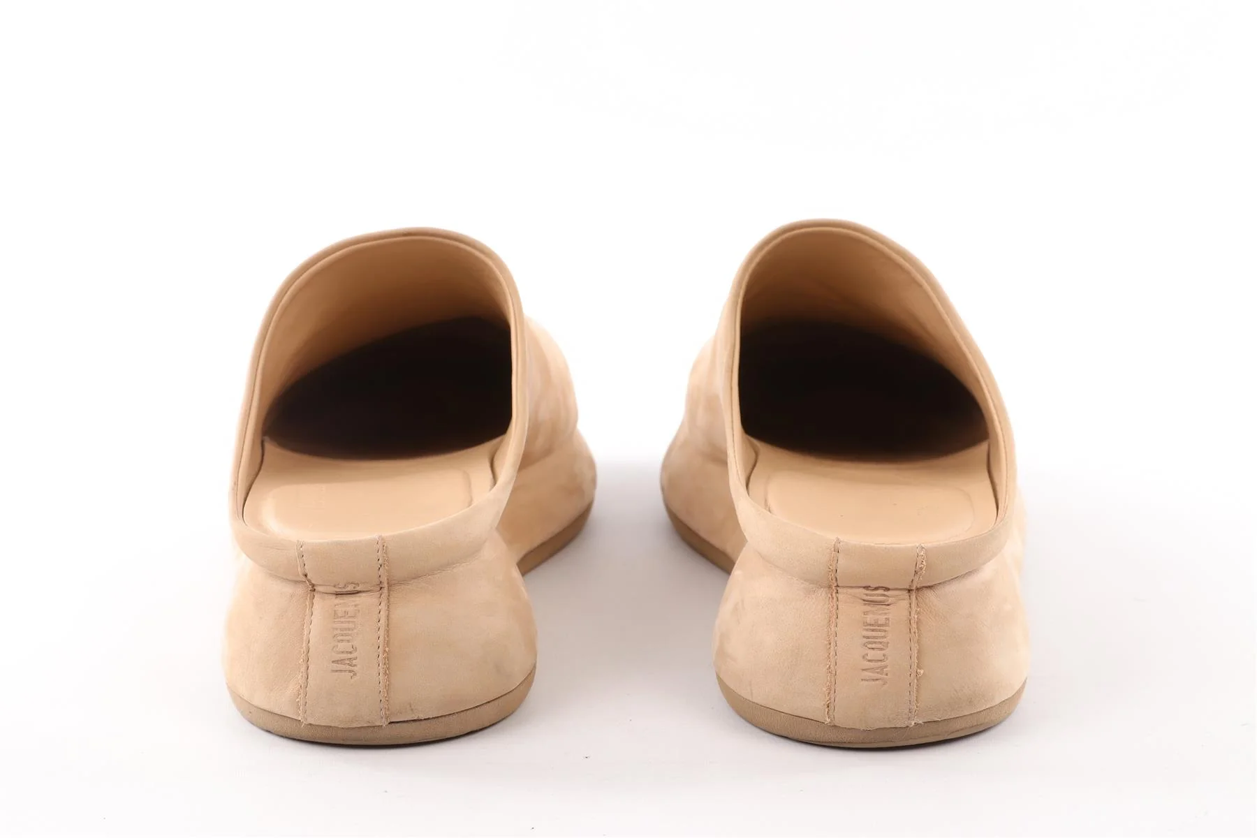 JACQUEMUS BEIGE SUEDE MULES EU 40 UK 7 US 10 - Image 5