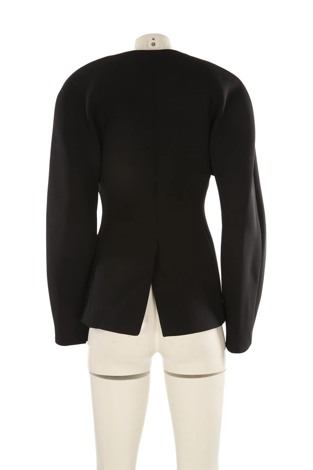 JACQUEMUS BLACK CREPE JACKET FR 36 UK 8 - Image 4