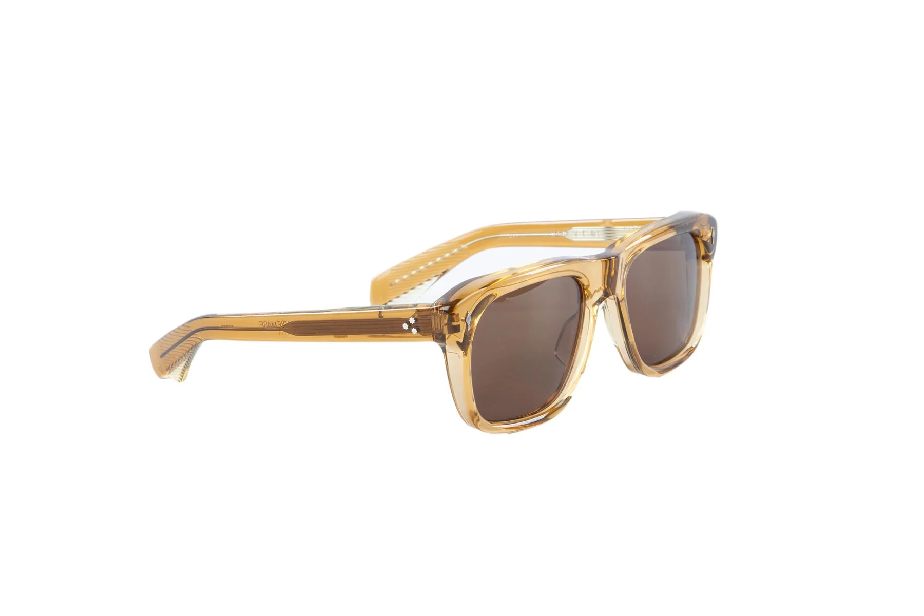 JACQUES MARIE MAGE BROWN YVES SUN ACETATE SUNGLASSES - Image 2