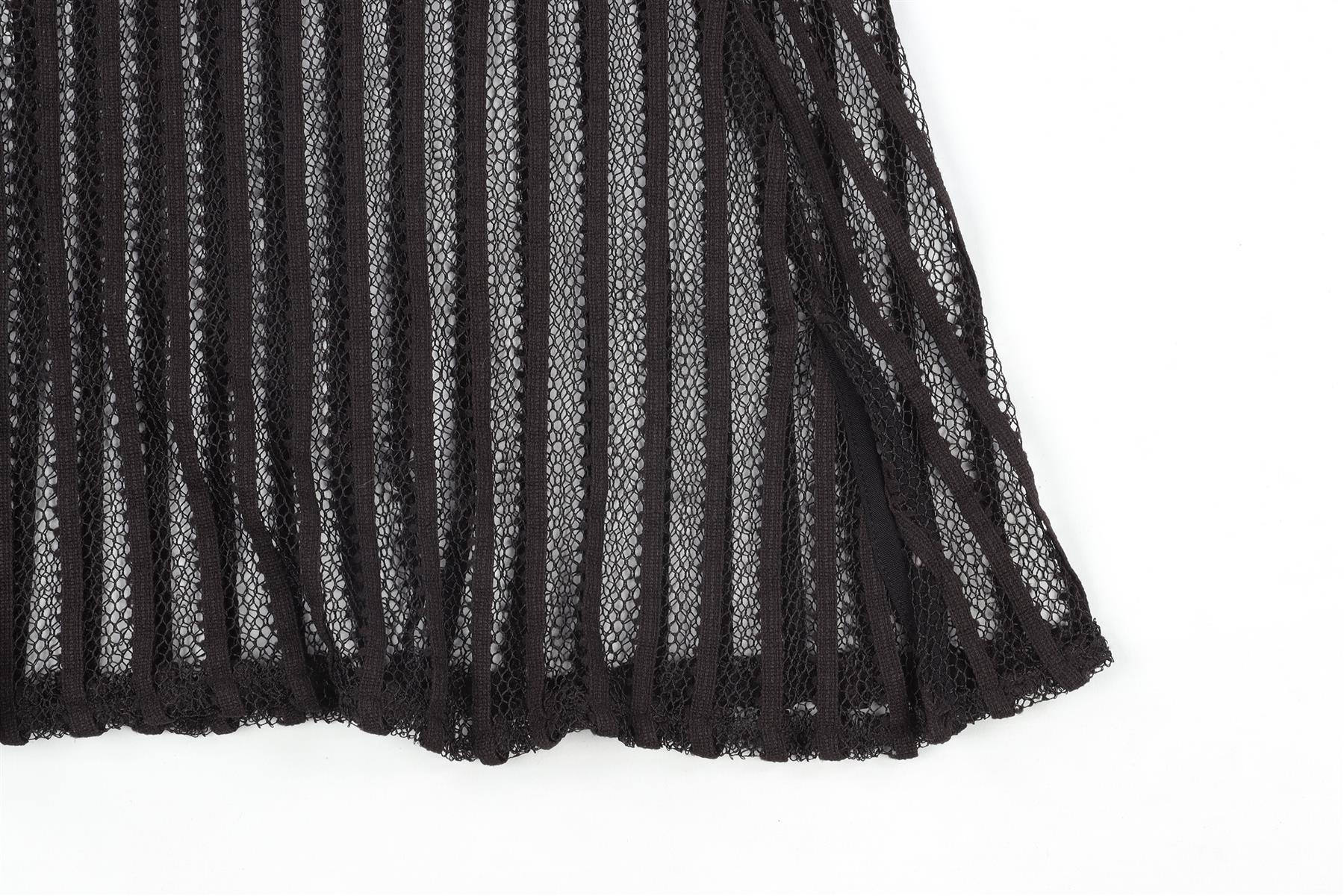 JADE SWIM BLACK CROCHET TOP UK 6 - Image 5