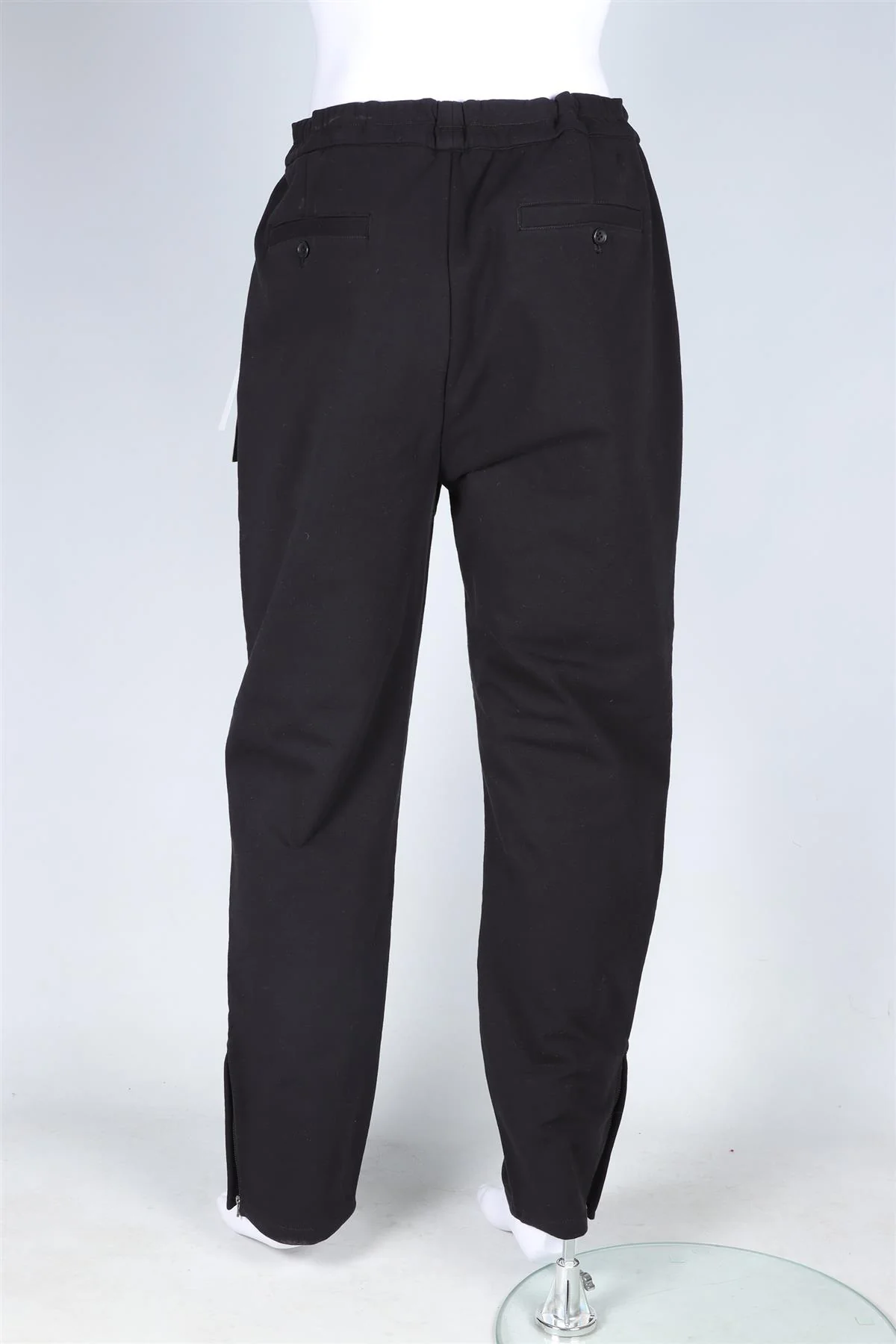 JAMES PERSE BLACK COTTON TRACK PANTS UK/US 38 - Image 4