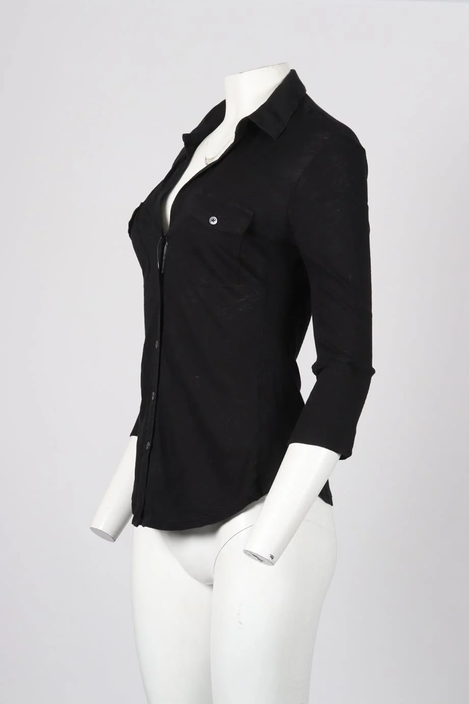 JAMES PERSE COTTON SHIRT UK 10 - Image 3
