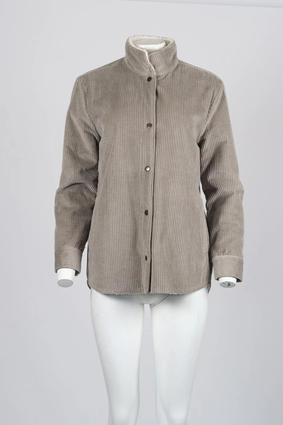 JAMES PERSE FLEECE AND CORDUROY JACKET US 2 UK 6 - Image 2