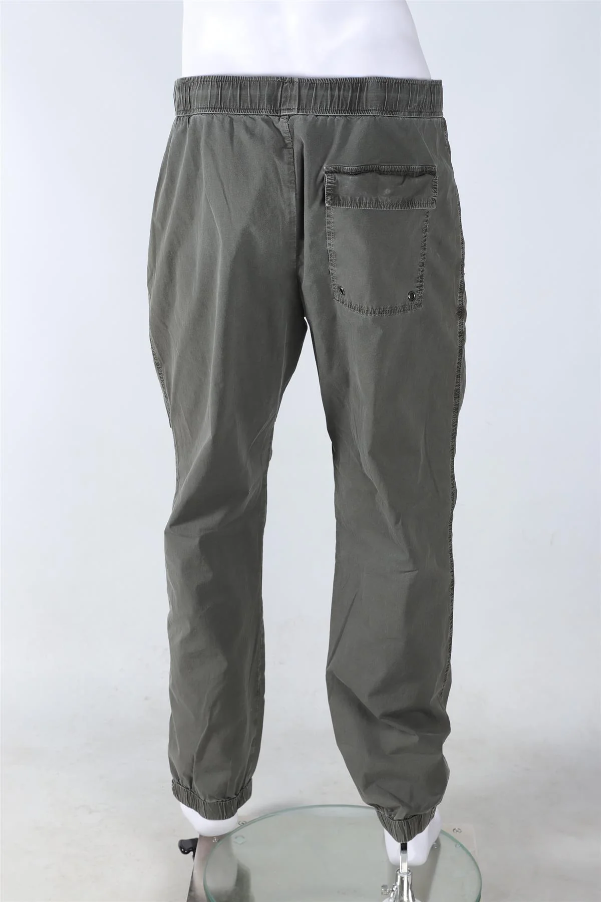 JAMES PERSE GREEN MEN'S COTTON CARGO PANTS UK/US 32 - Image 4