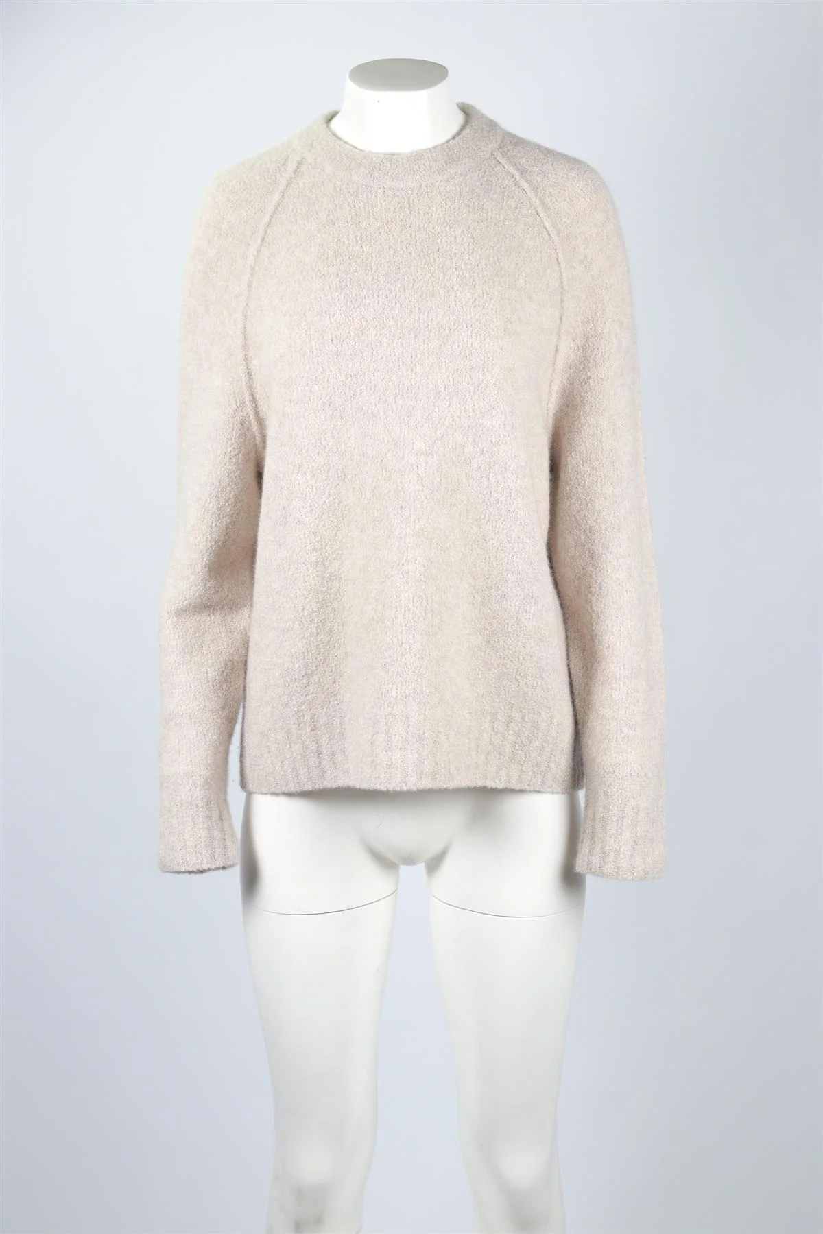 JAMES PERSE GREY CASHMERE SWEATER UK 12 - Image 2
