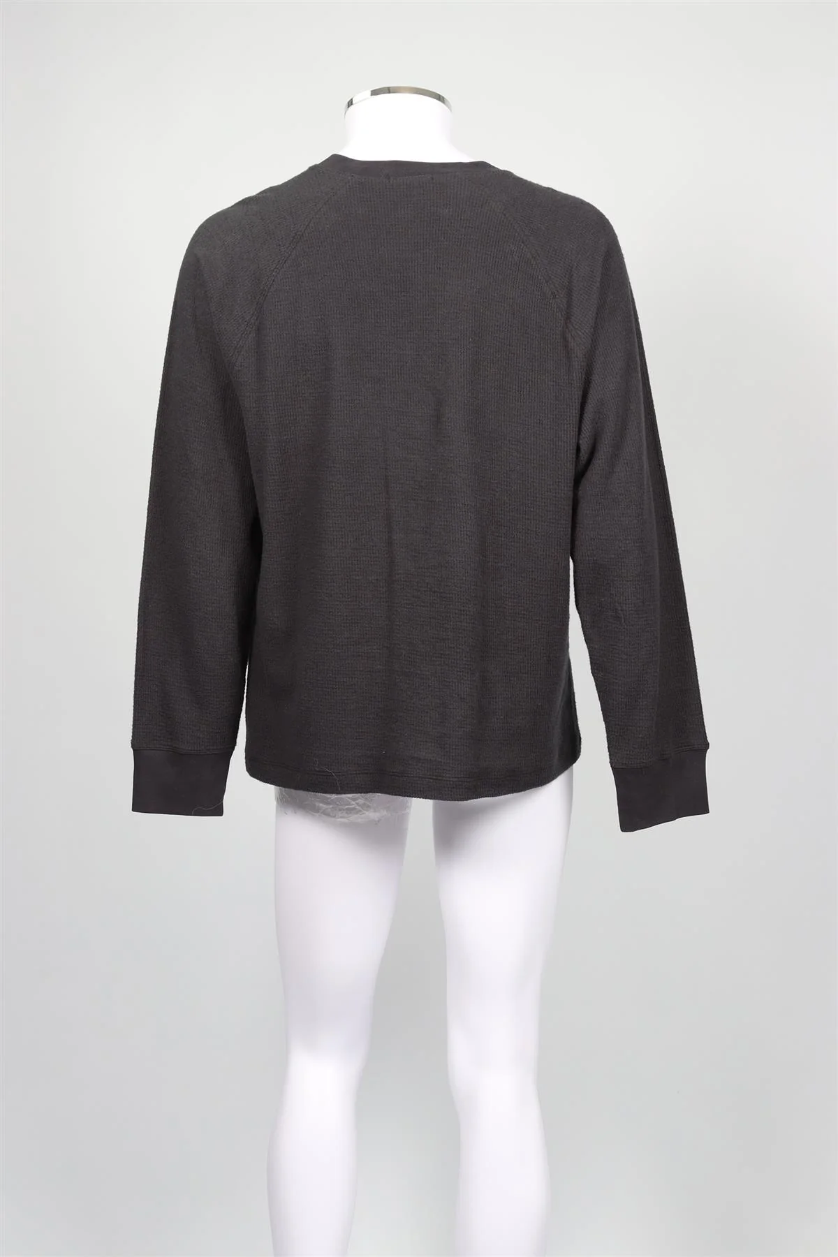 JAMES PERSE GREY MEN'S COTTON AND CASHMERE BLEND TOP LARGE - Image 4