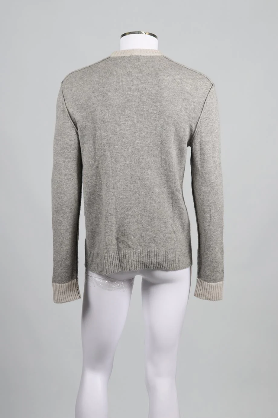 JAMES PERSE MEN'S CASHMERE SWEATER MEDIUM - Image 4