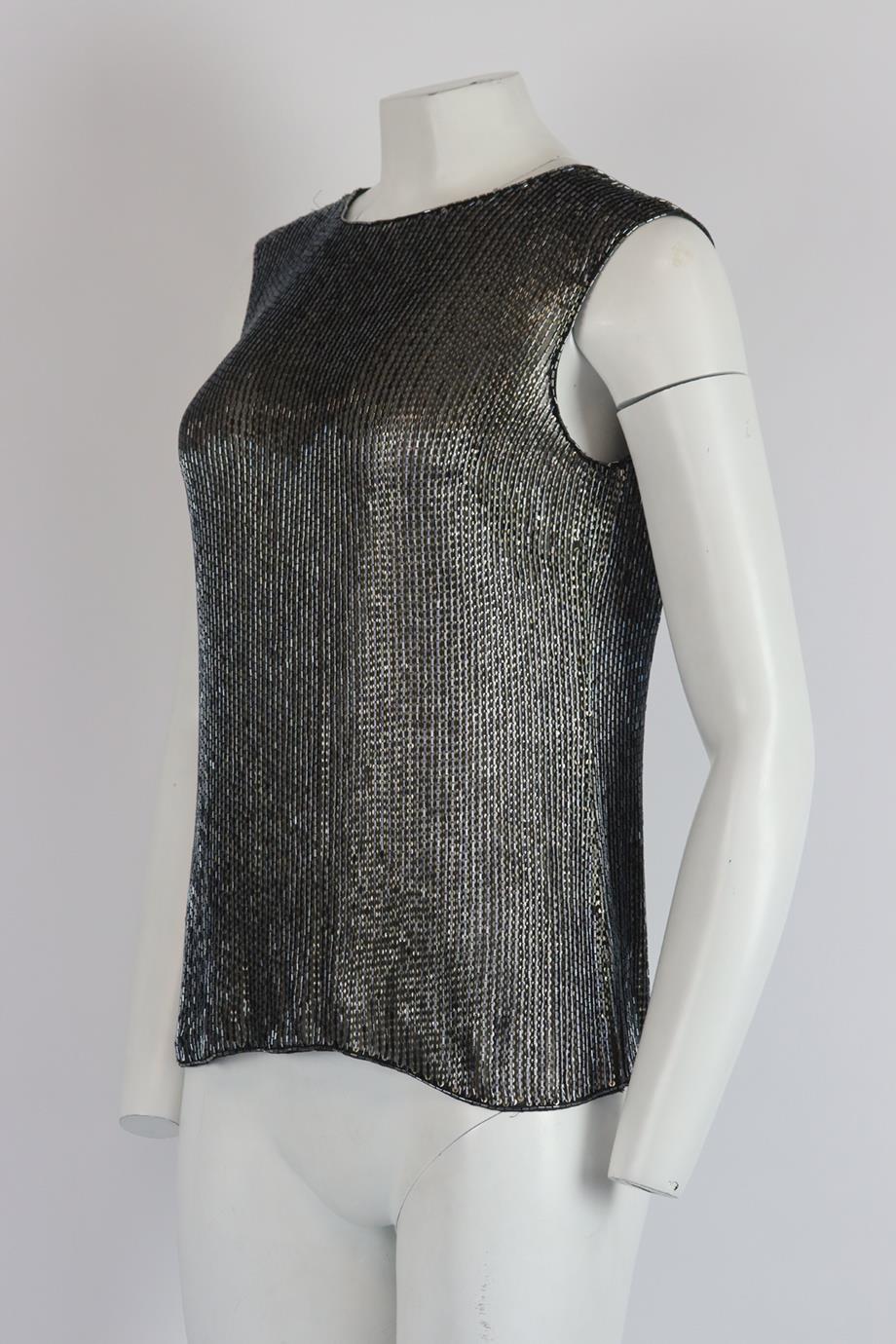 JASON WU EMBELLISHED SILK TOP US 4 UK 8 - Image 3
