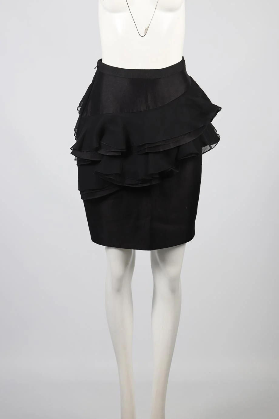 JASON WU SILK BLEND MINI SKIRT US 4 UK 8 - Image 2
