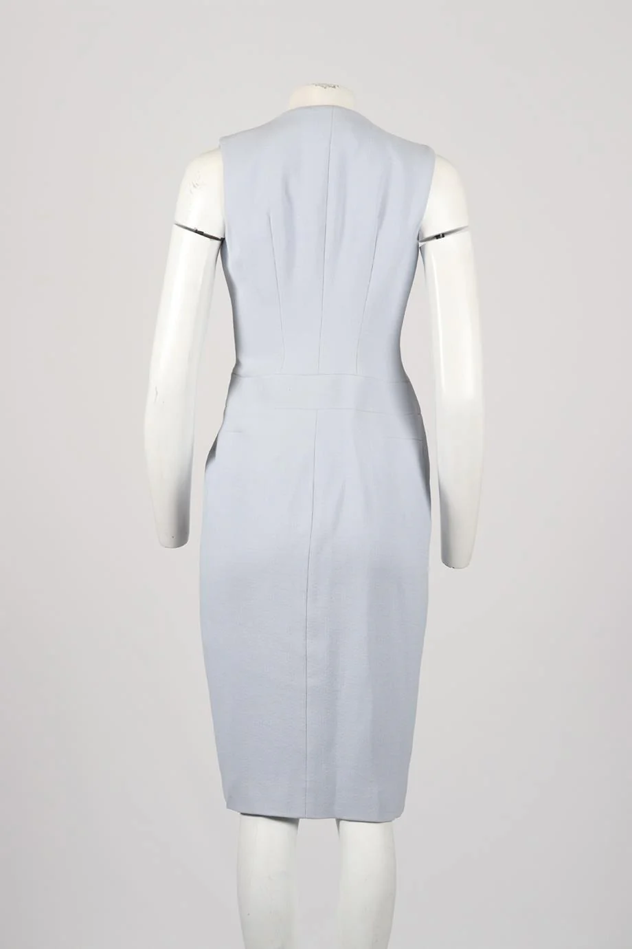 JASON WU WRAP EFFECT COTTON BLEND MIDI DRESS US 6 UK 10 - Image 4