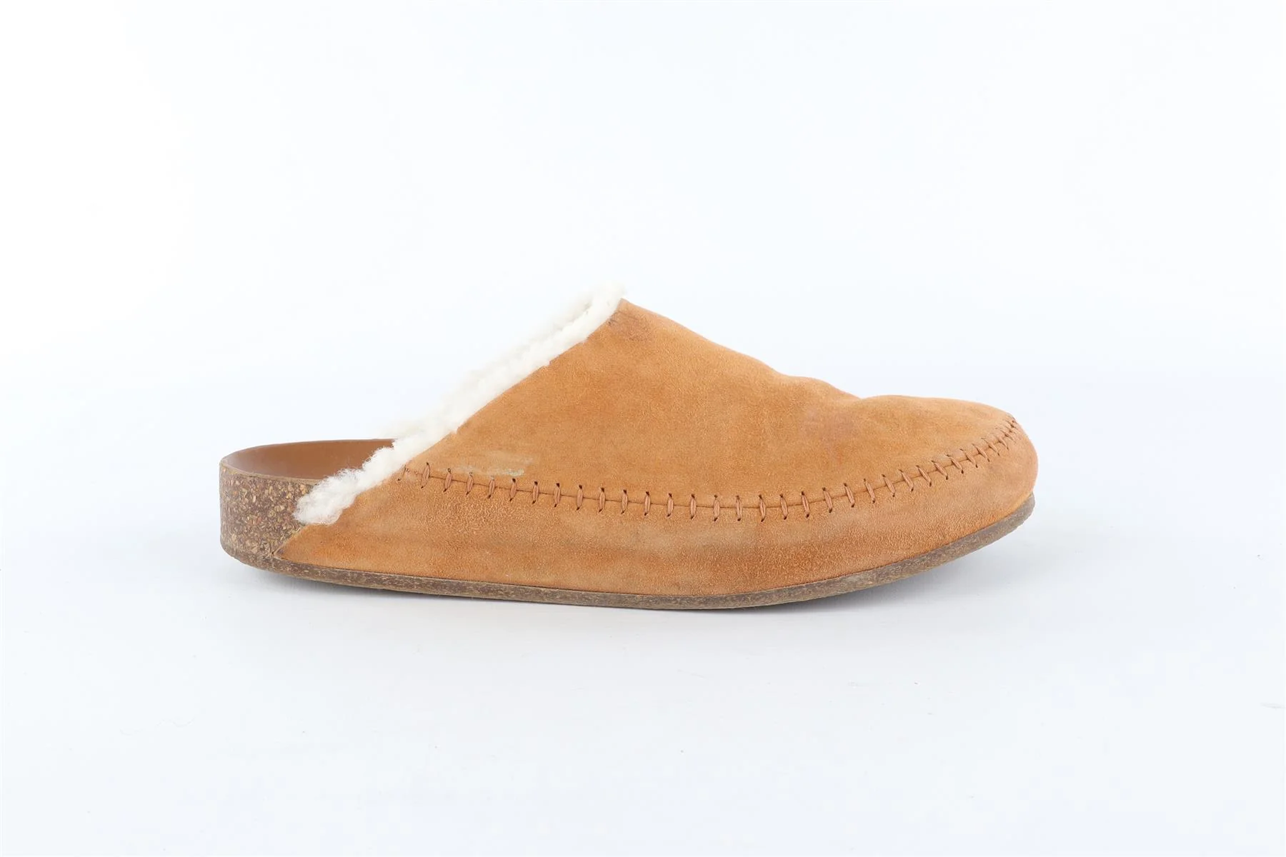 JENNA KAYNE TAN SUEDE MULES EU 39 UK 6 US 9 - Image 2