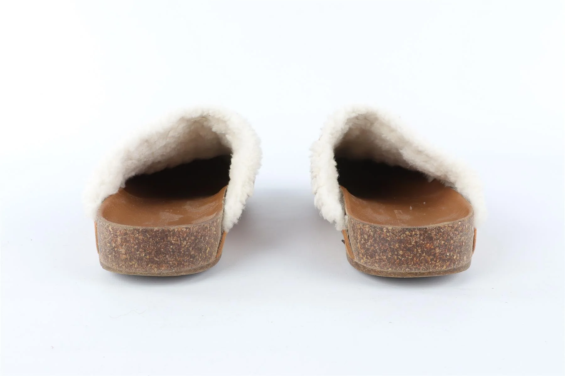 JENNA KAYNE TAN SUEDE MULES EU 39 UK 6 US 9 - Image 5