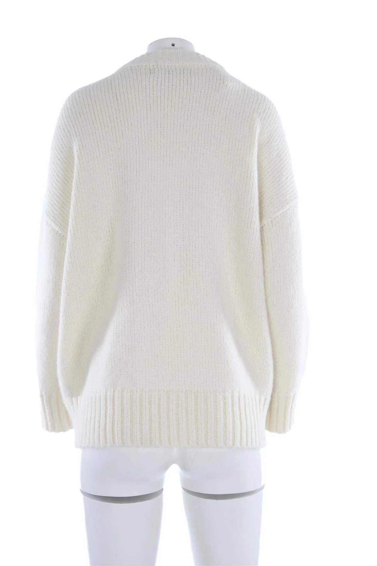 JENNI KAYNE IVORY ALPACA SWEATER XSMALL - Image 4