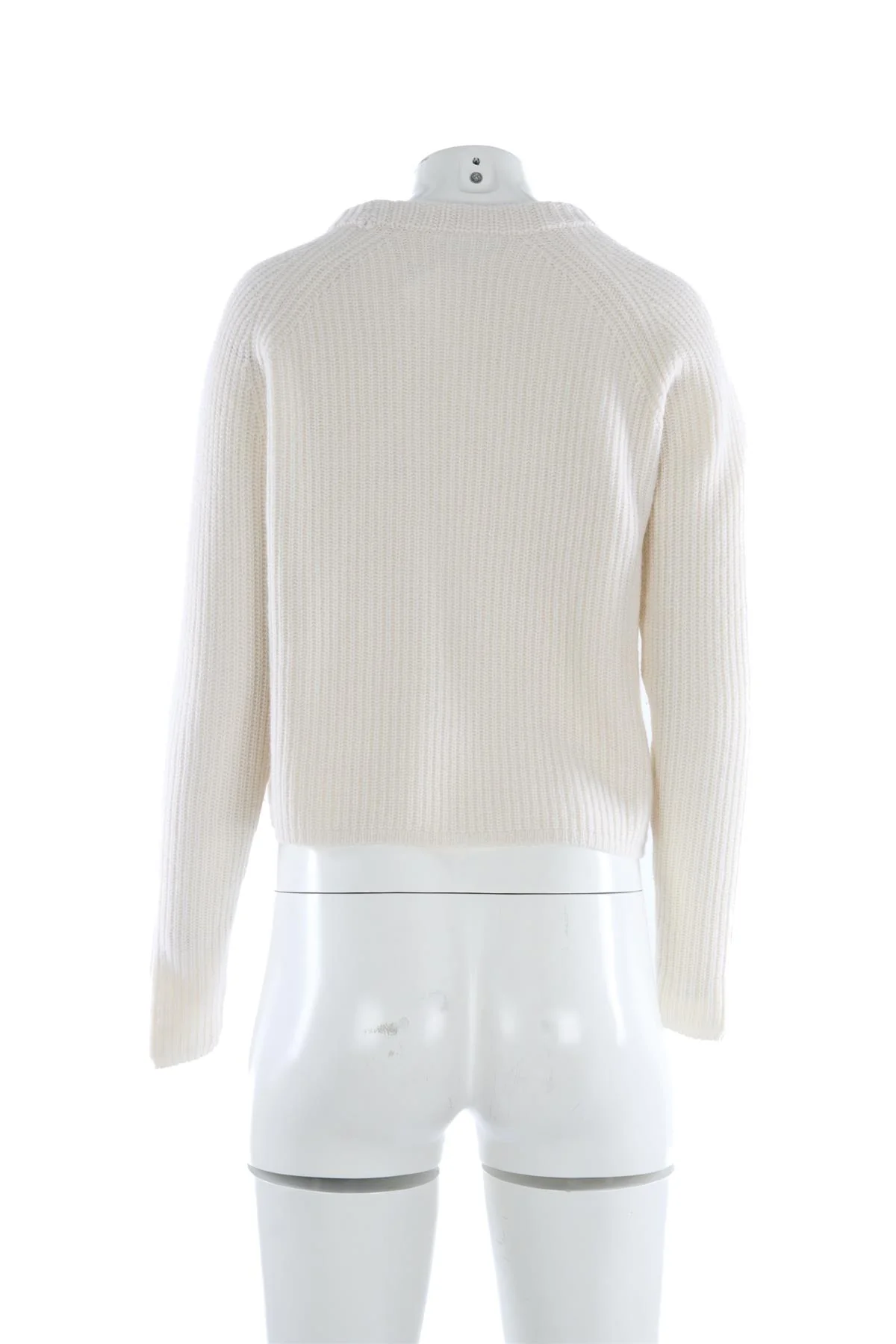 JENNI KAYNE IVORY CASHMERE SWEATER SMALL - Image 4