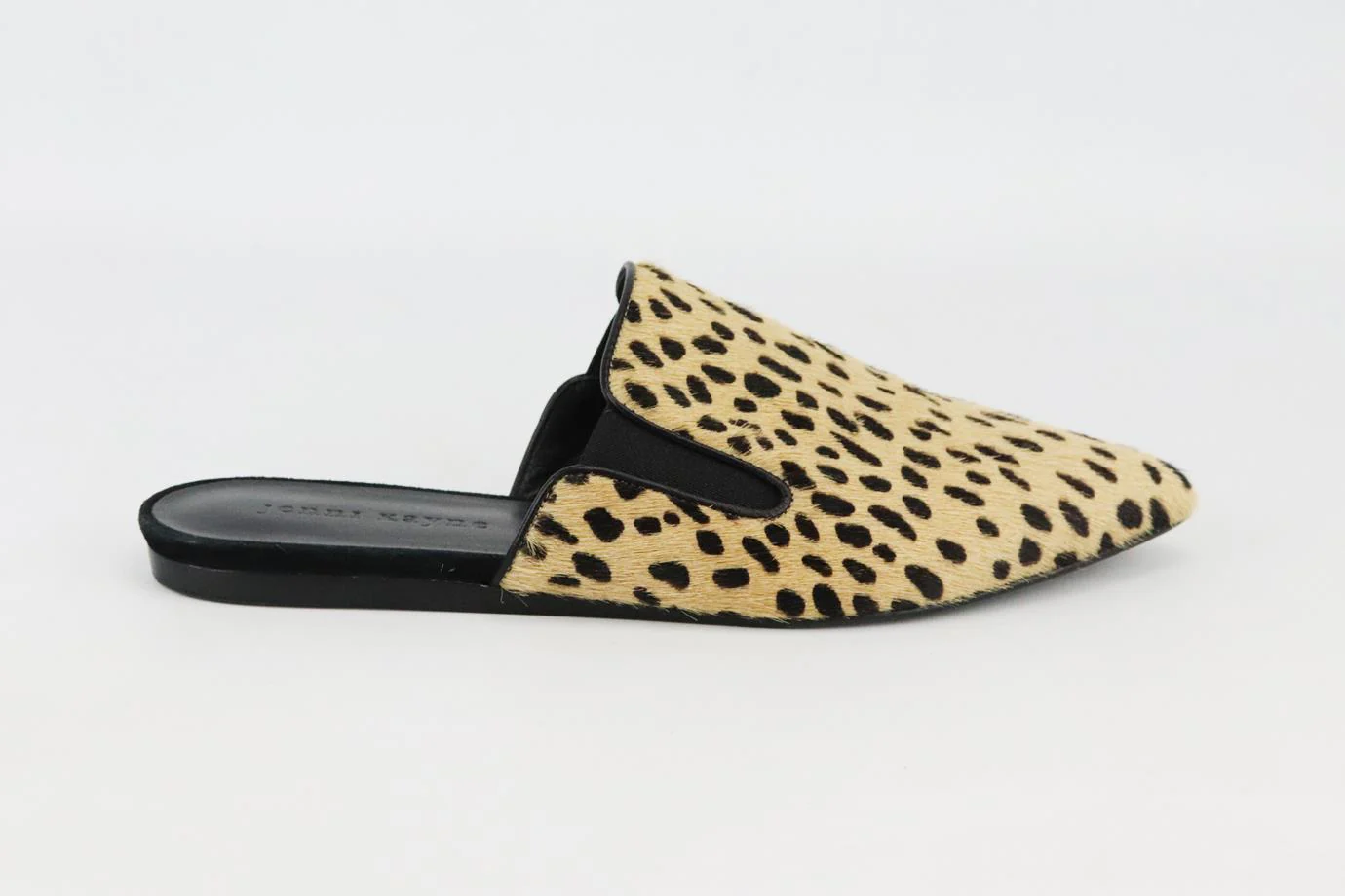 JENNI KAYNE PRINTED CALF HAIR AND SUEDE SLIPPERS EU 38 UK 5 US 8 - Image 2