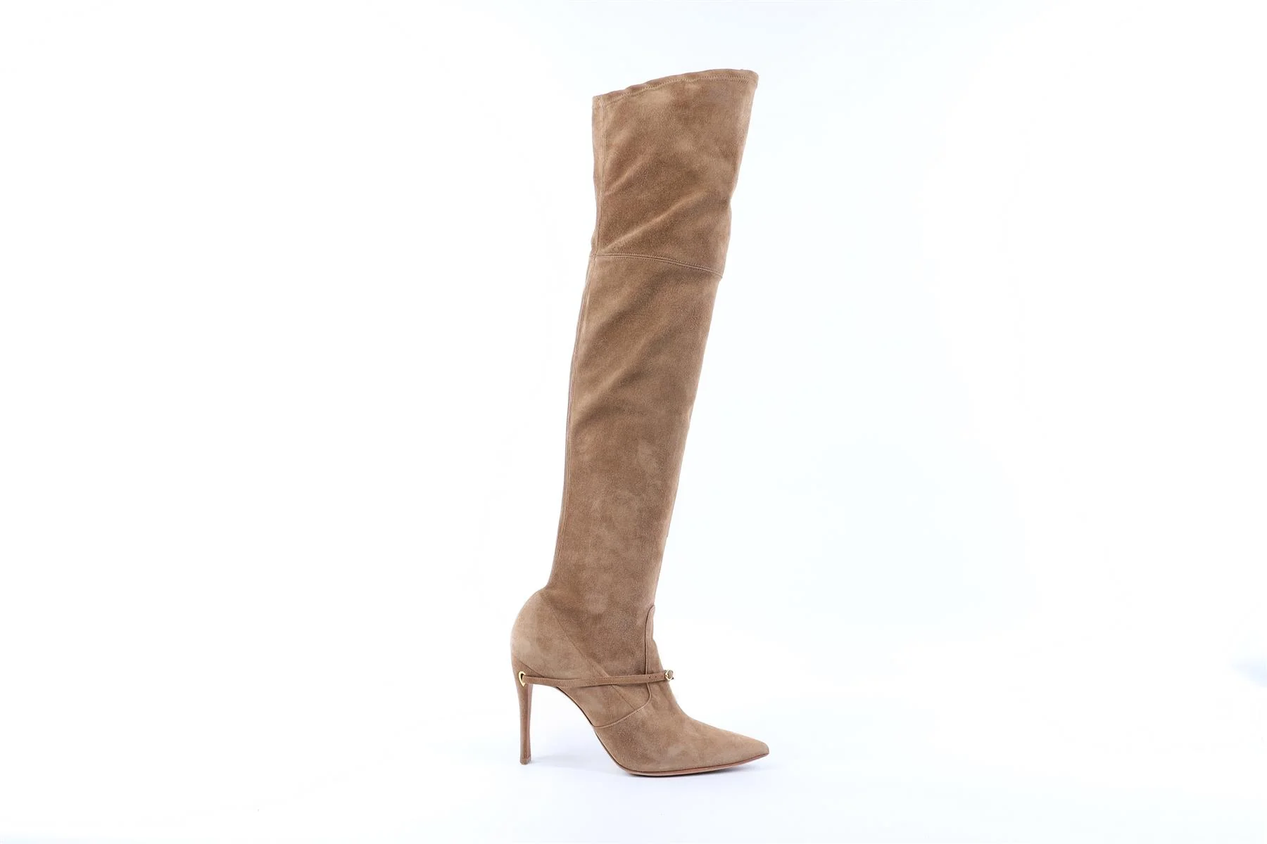 JENNIFER CHAMANDI TAN SUEDE OVER THE KNEE HIGH BOOTS EU 38.5 UK 5.5 US 8.5 - Image 3