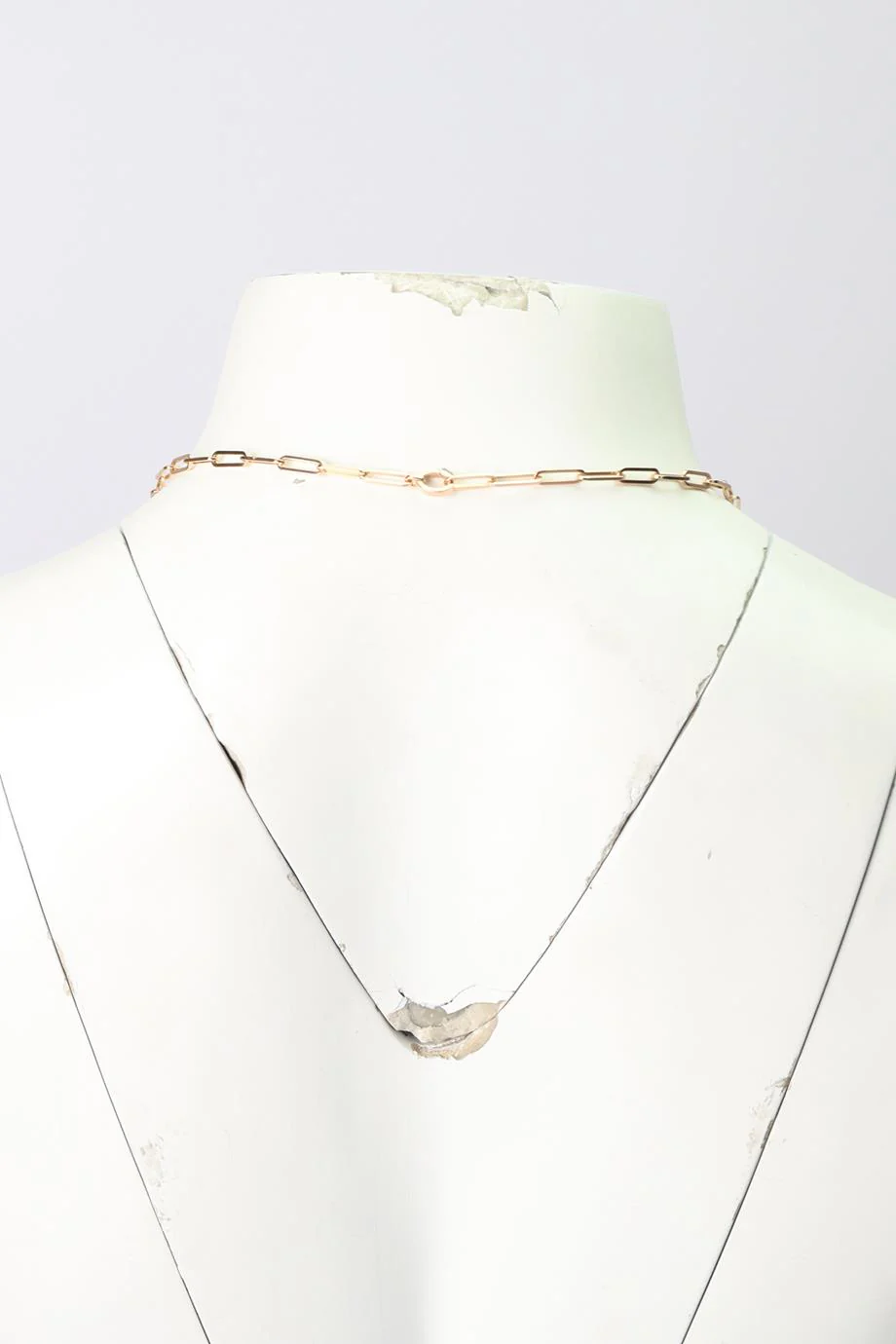 JENNIFER FISHER CHARM 14K ROSE GOLD AND DIAMOND CHAIN NECKLACE - Image 6