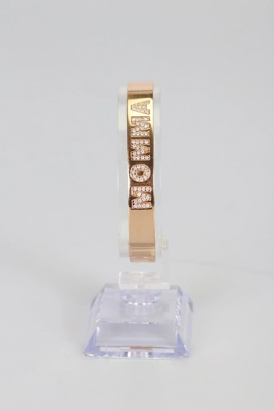 JENNIFER FISHER MOMMA 14K ROSE GOLD AND DIAMOND BRACELET - Image 2