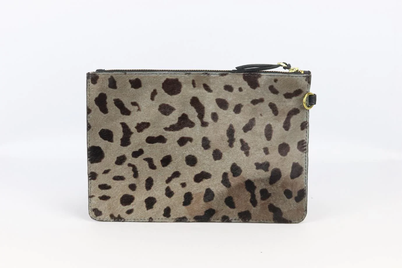 JEROME DREYFUSS PRINTED CALF HAIR POUCH - Image 3
