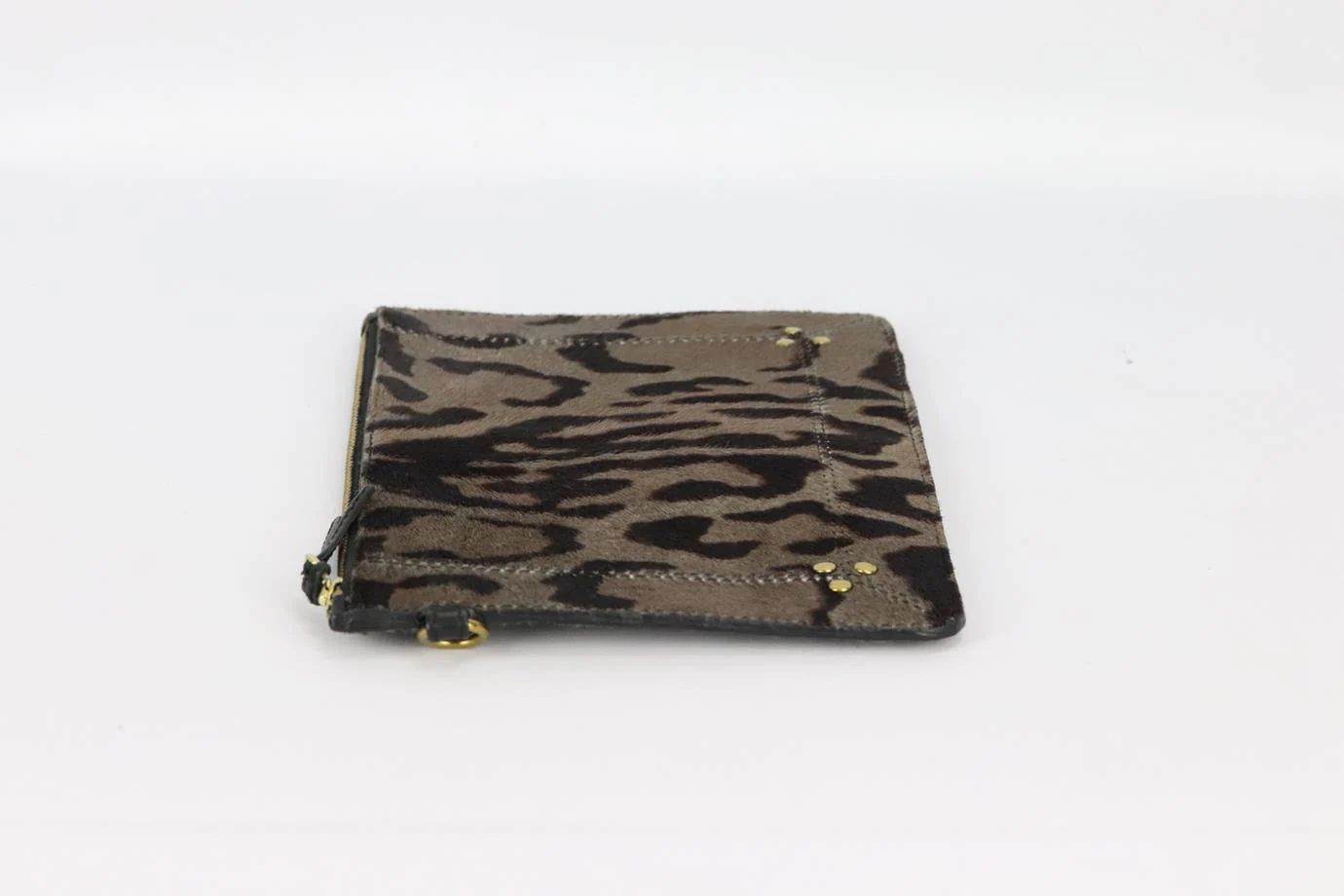JEROME DREYFUSS PRINTED CALF HAIR POUCH - Image 4