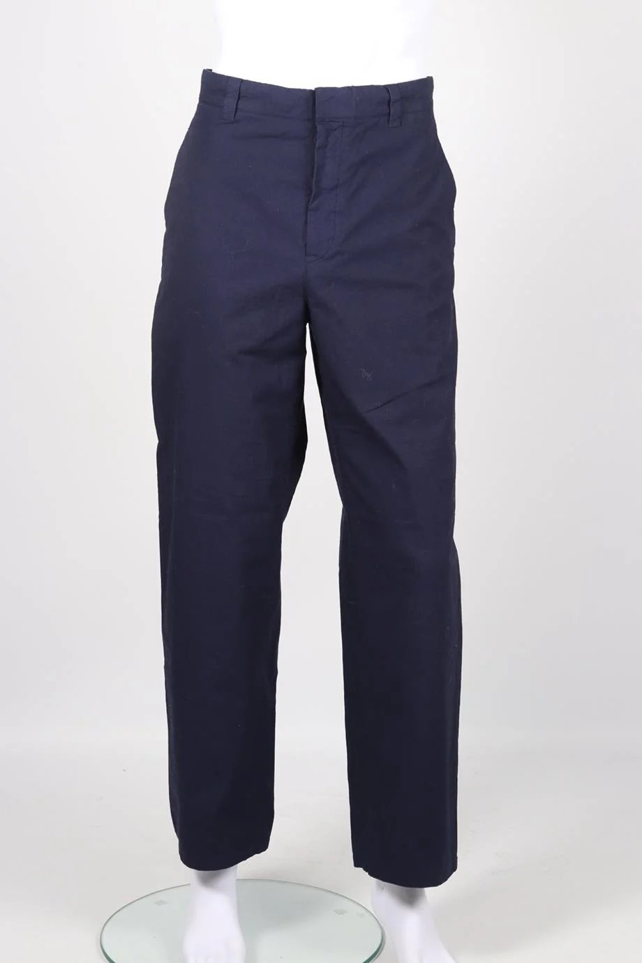 JIL SANDER MEN'S COTTON WIDE LEG PANTS IT 46 UK/US WAIST 30 - Image 2