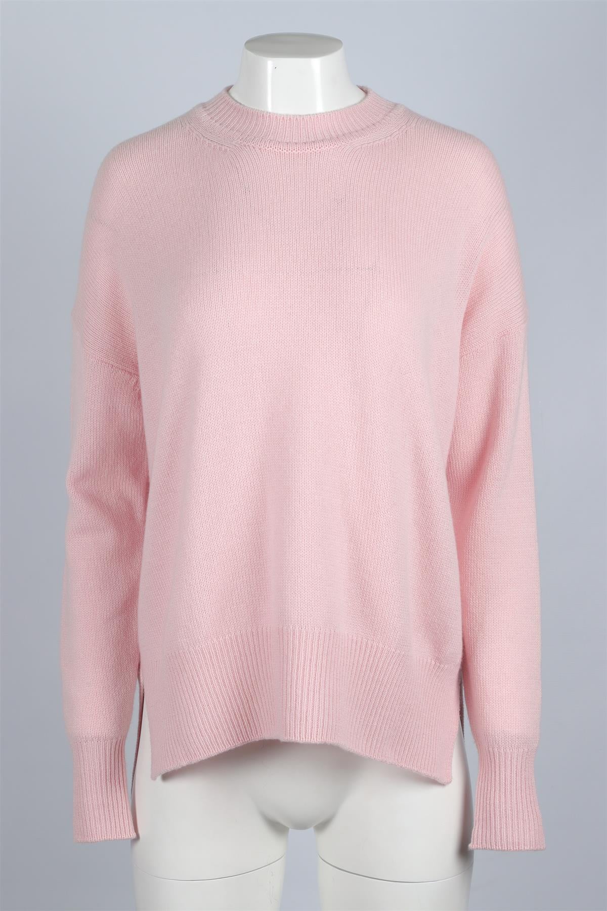 JIL SANDER PINK CASHMERE SWEATER FR 34 UK 6 - Image 2