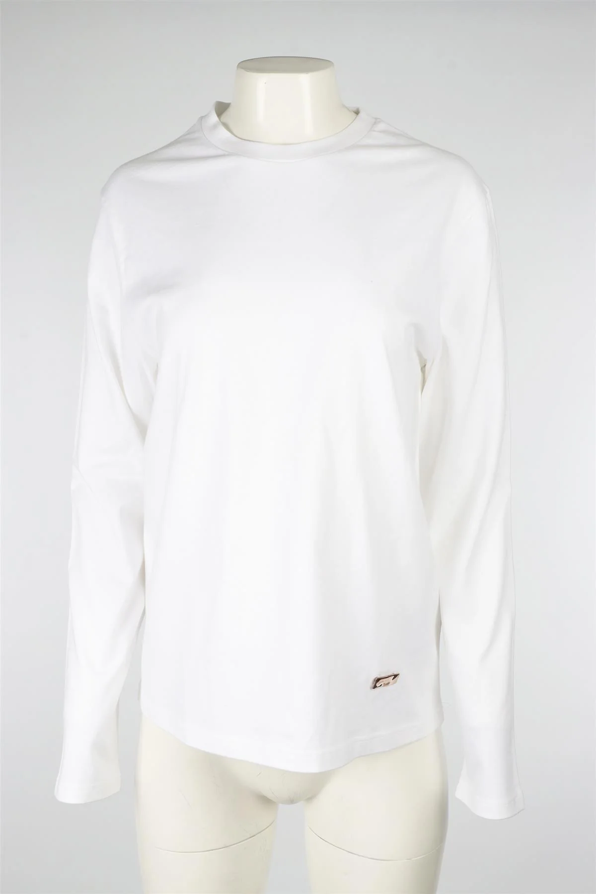 JIL SANDER WHITE COTTON TOP MEDIUM - Image 2
