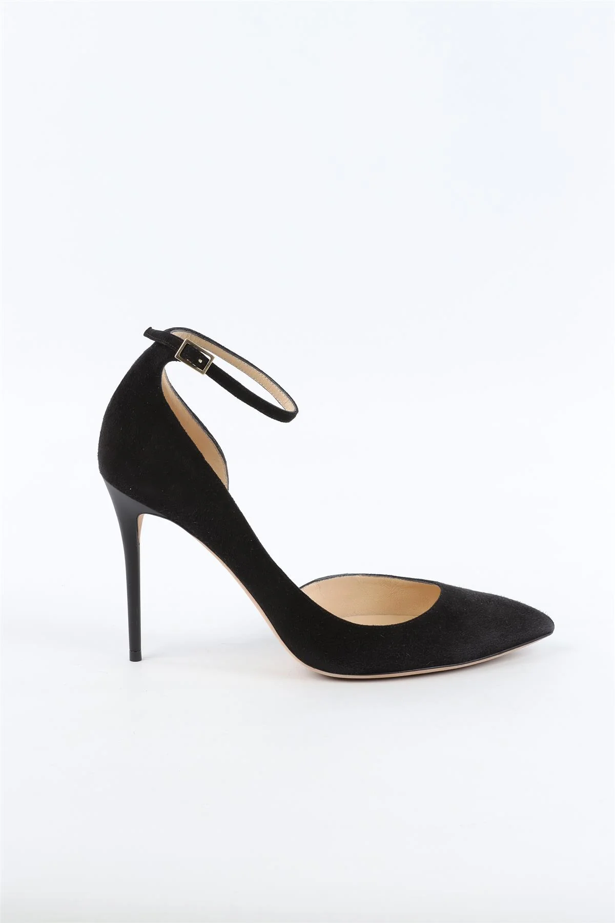 JIMMY CHOO BLACK SUEDE PUMPS EU 38.5 UK 5.5 US 8.5 - Image 2