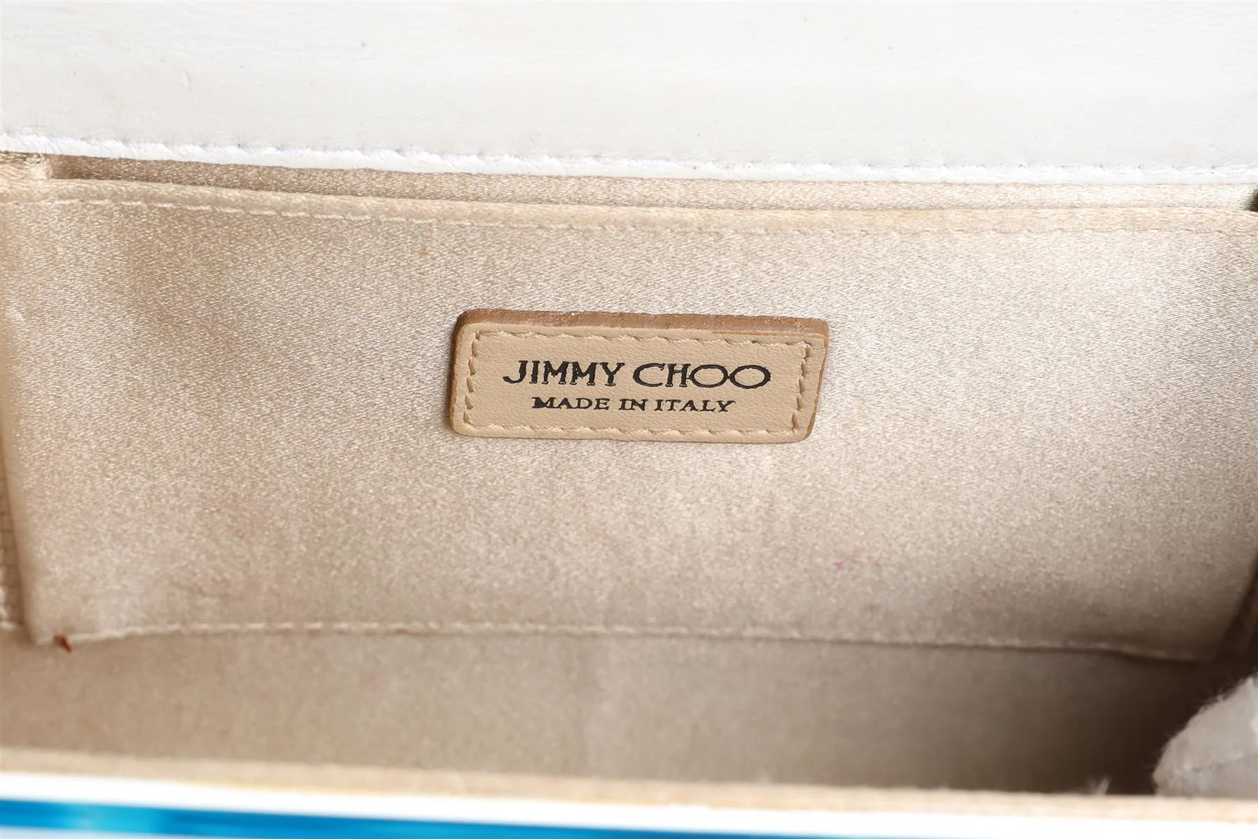 JIMMY CHOO BLUE CANDY ACRYLIC CLUTCH - Image 12