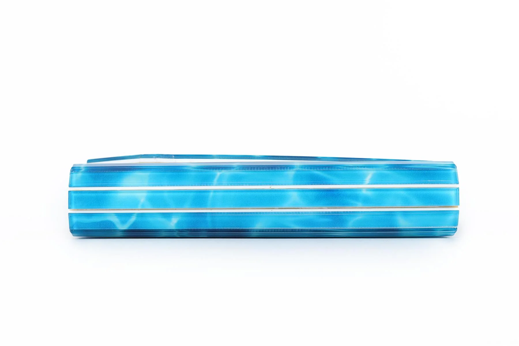 JIMMY CHOO BLUE CANDY ACRYLIC CLUTCH - Image 8