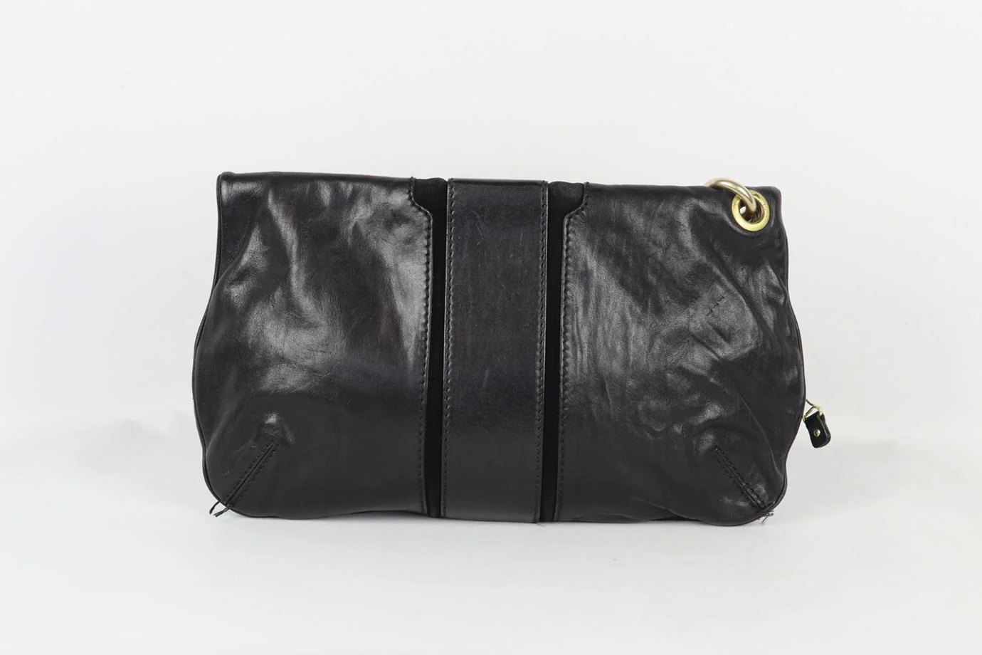 JIMMY CHOO MARIN LEATHER CLUTCH - Image 3