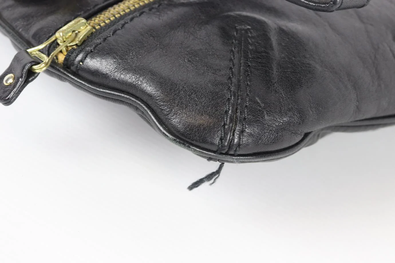 JIMMY CHOO MARIN LEATHER CLUTCH - Image 7