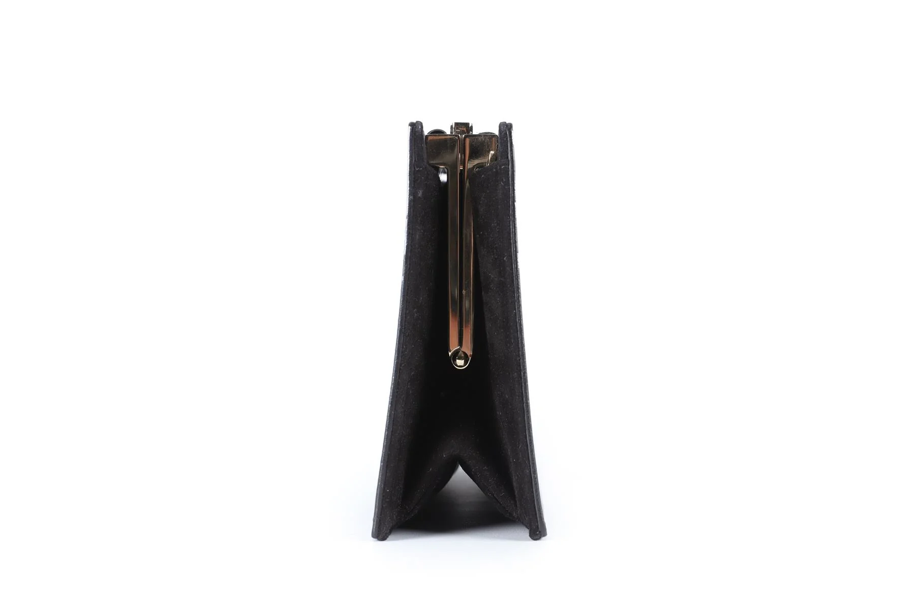 JIMMY CHOO NAVY LEATHER CLUTCH - Image 5