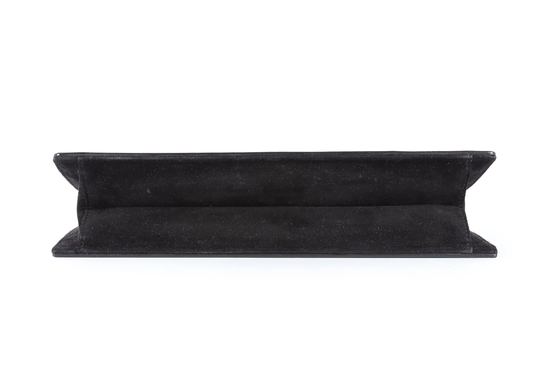 JIMMY CHOO NAVY LEATHER CLUTCH - Image 8