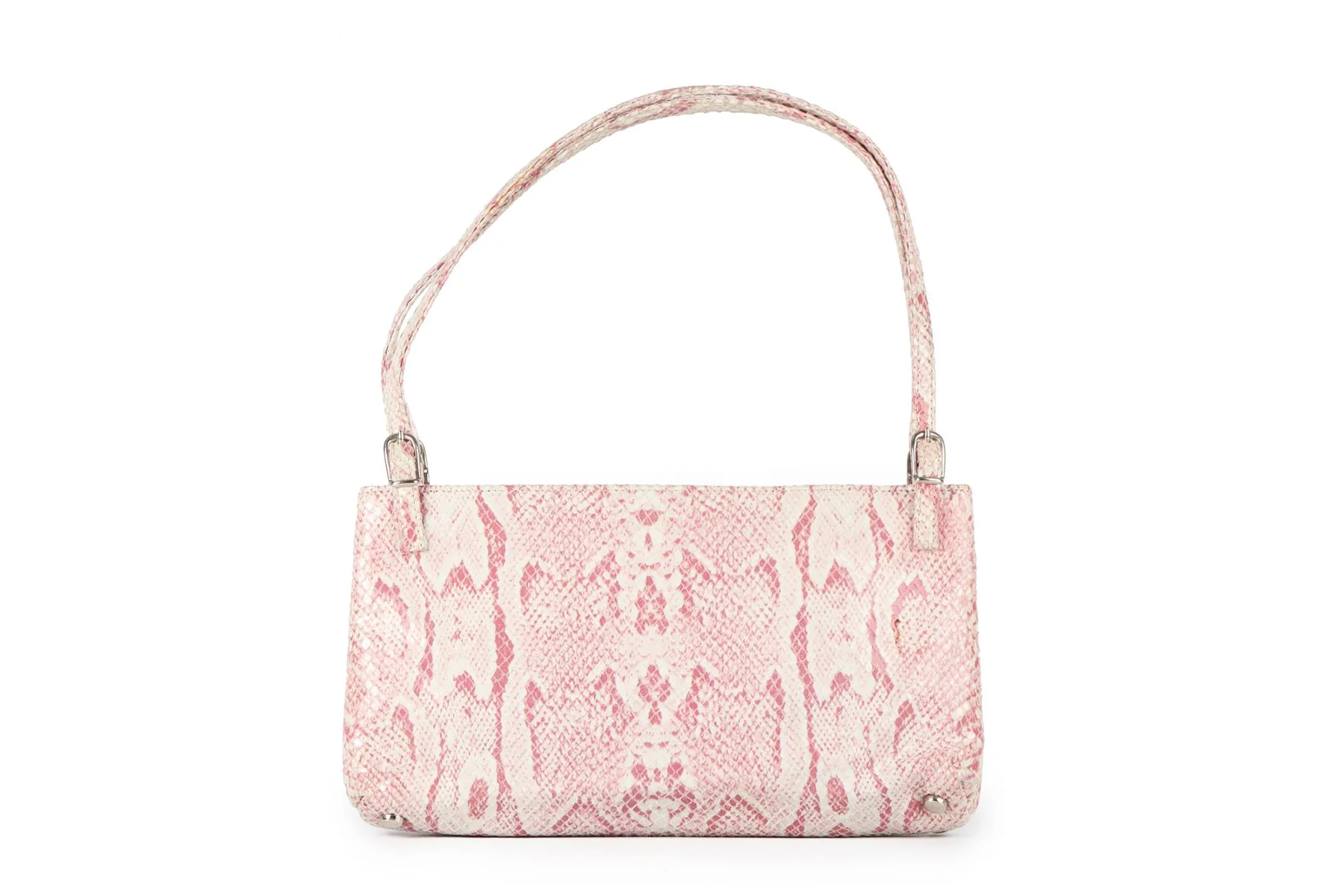 JIMMY CHOO PINK NUBUCK CLUTCH - Image 2