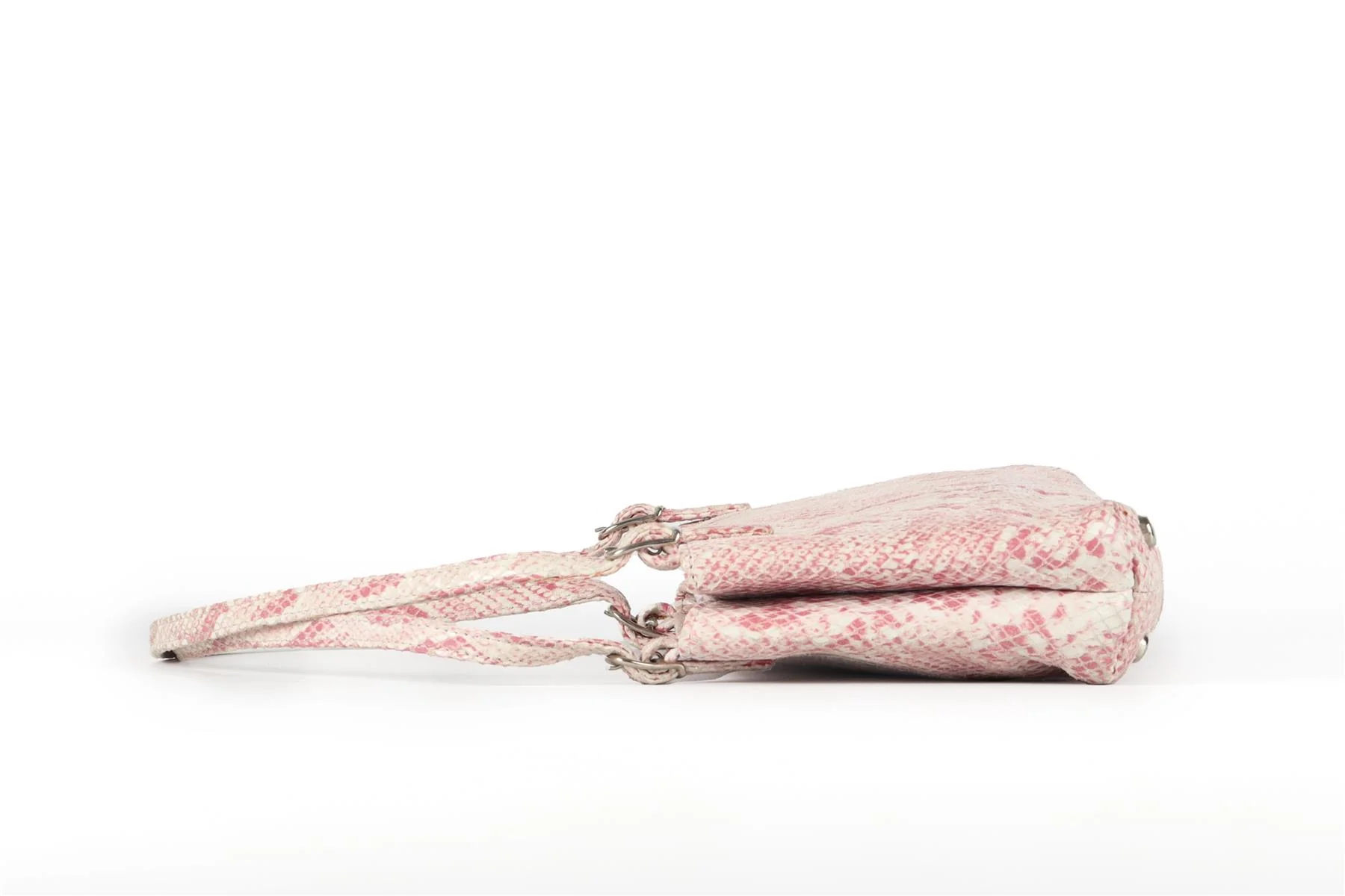 JIMMY CHOO PINK NUBUCK CLUTCH - Image 5