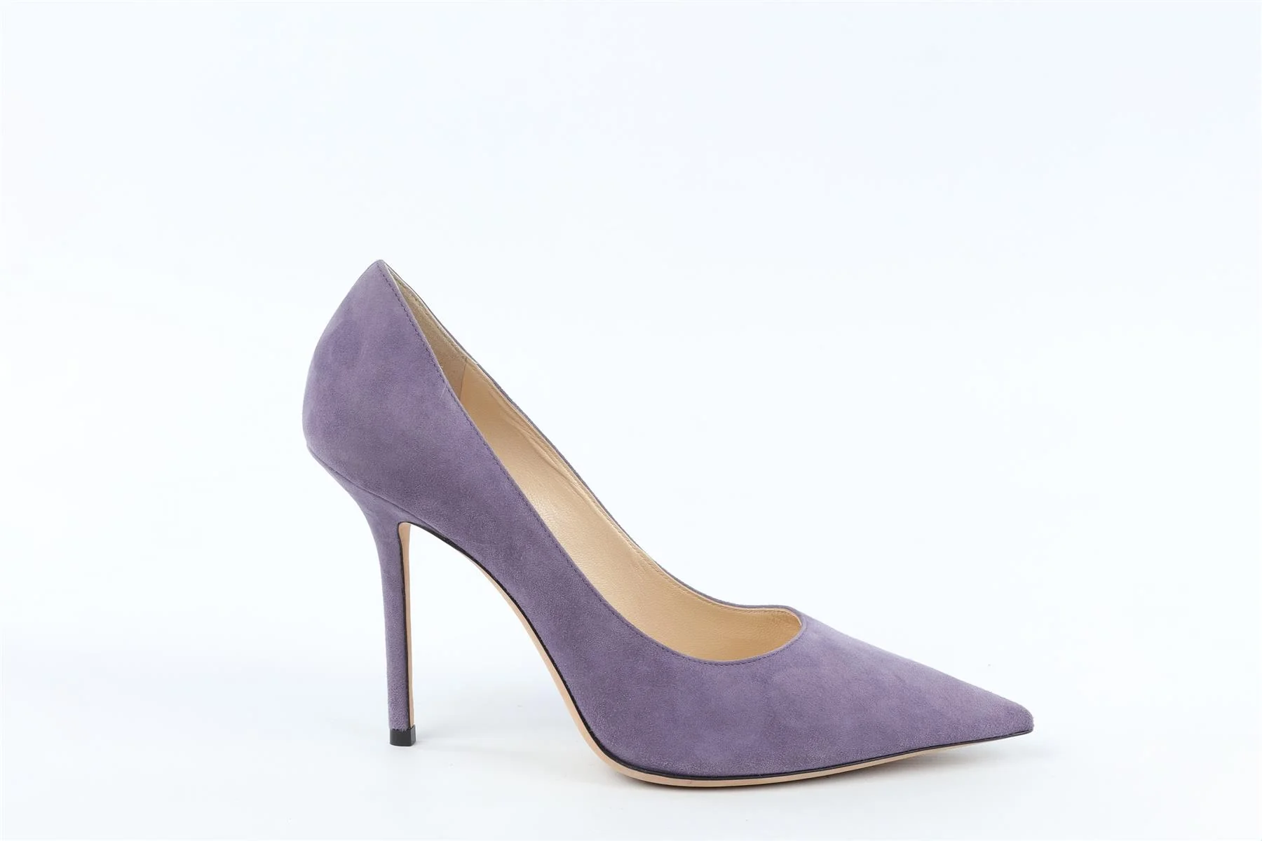 JIMMY CHOO PURPLE SUEDE PUMPS EU 38.5 UK 5.5 US 8.5 - Image 4