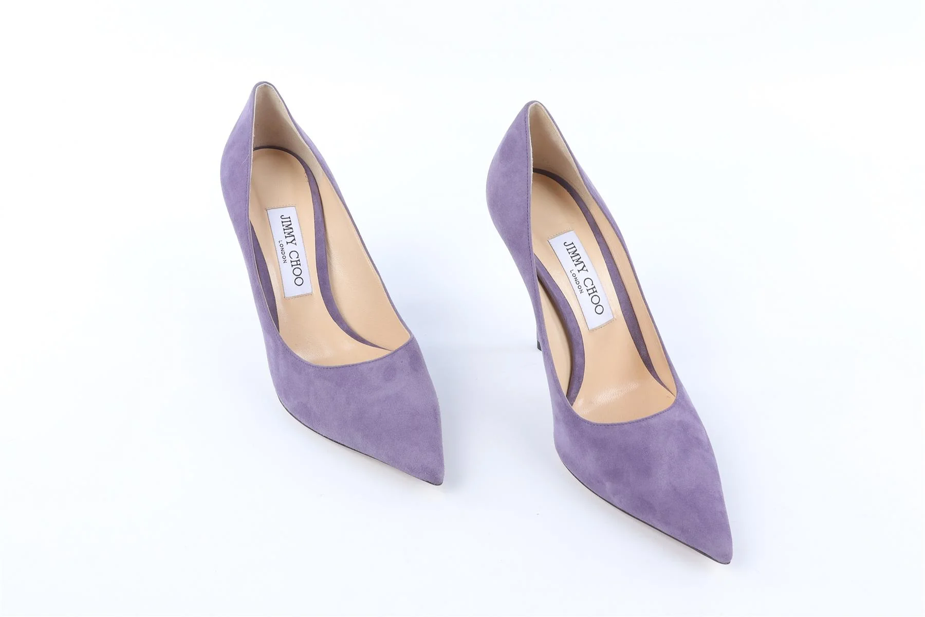 JIMMY CHOO PURPLE SUEDE PUMPS EU 38.5 UK 5.5 US 8.5 - Image 5