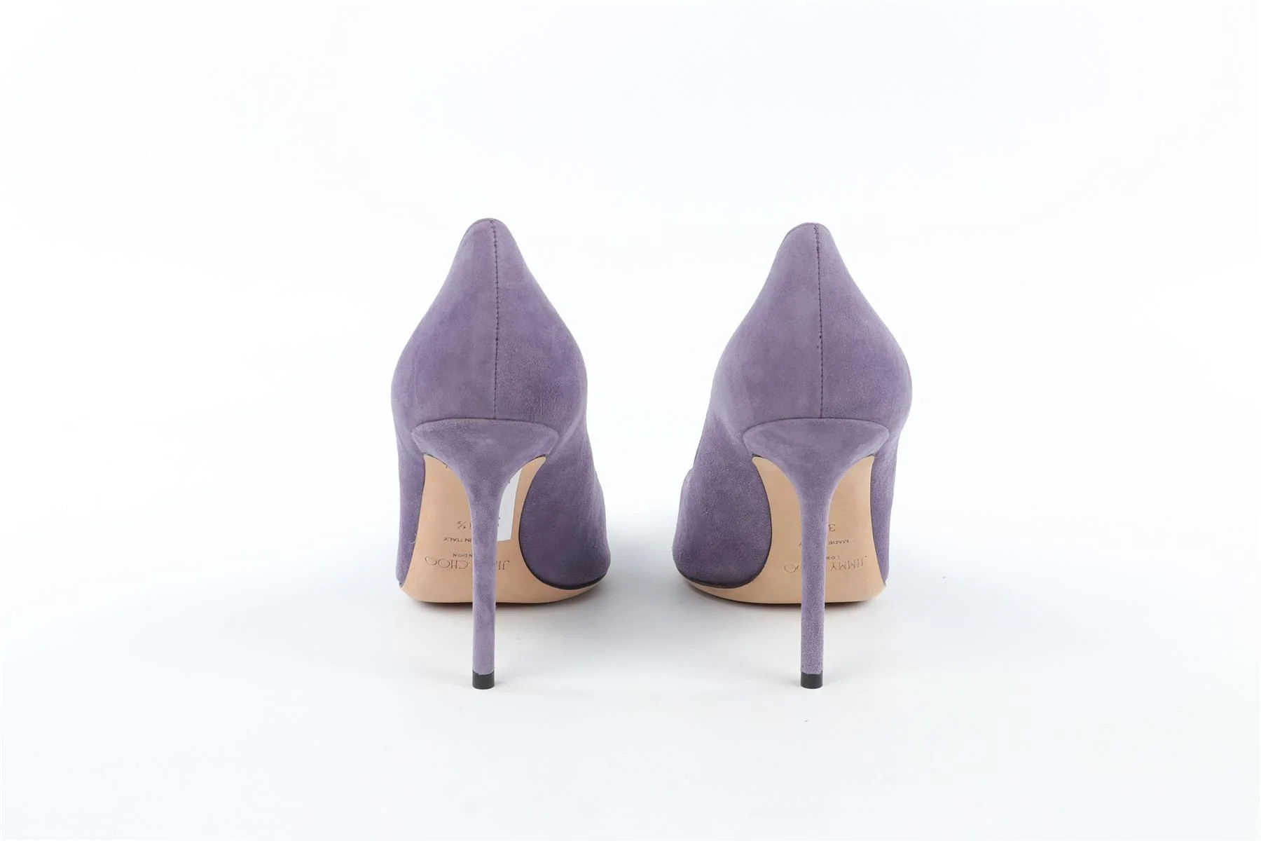 JIMMY CHOO PURPLE SUEDE PUMPS EU 38.5 UK 5.5 US 8.5 - Image 6
