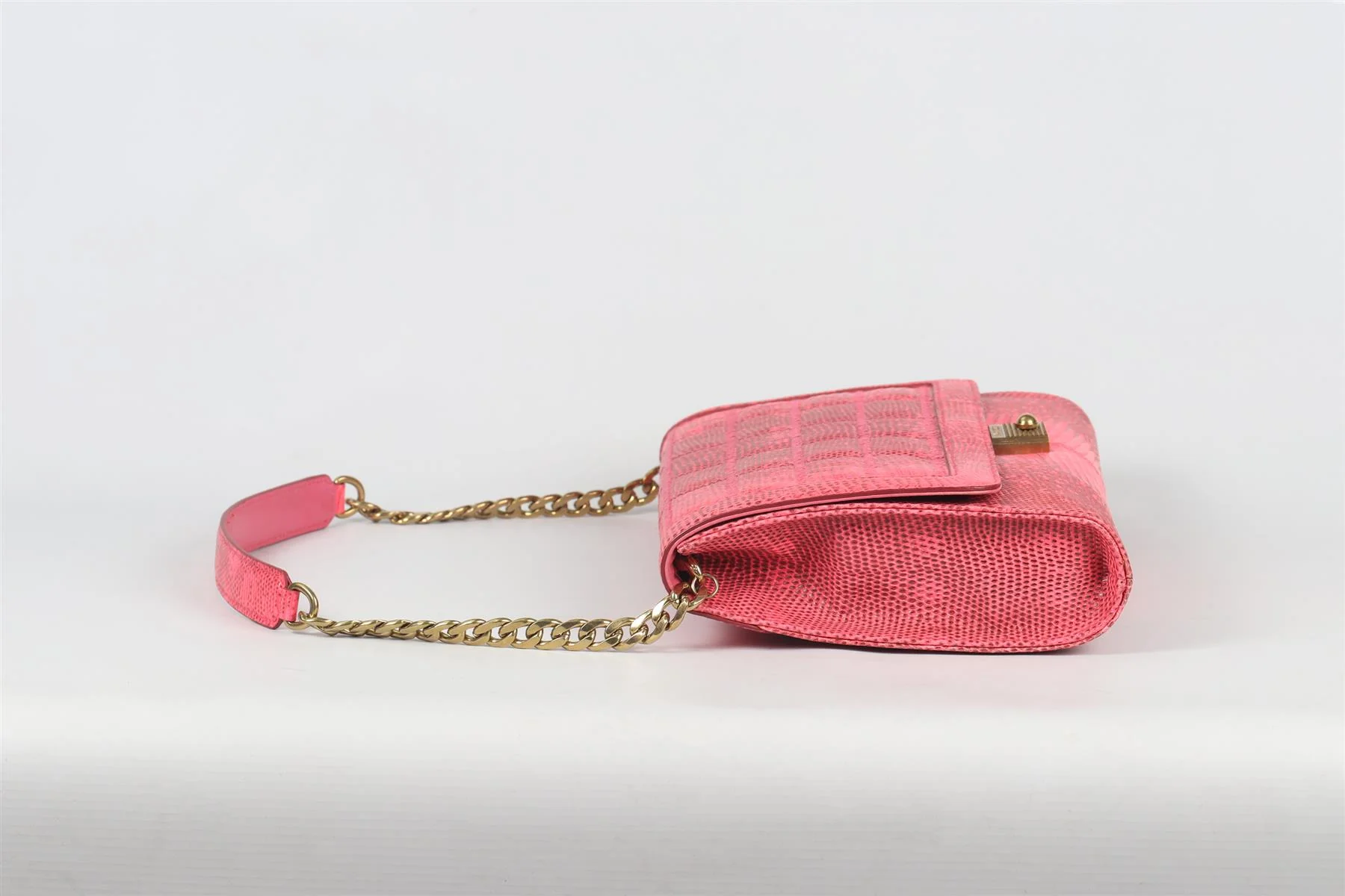 JIMMY CHOO SNAKE EFFECT SHOULDER BAG - Image 5