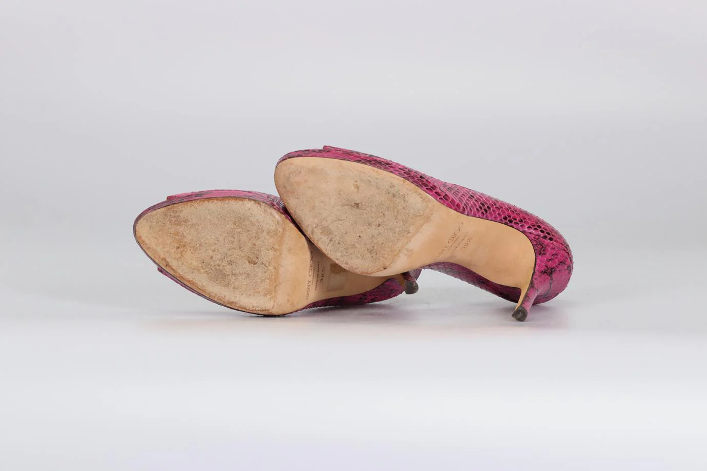 JIMMY CHOO SNAKESKIN PUMPS EU 38.5 UK 5.5 US 8.5 - Image 5