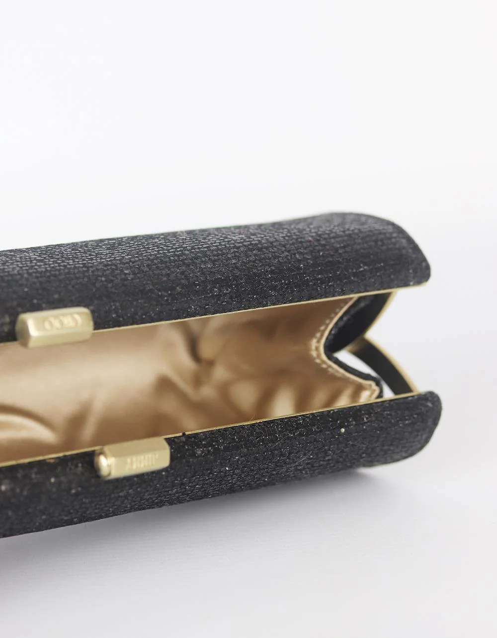 JIMMY CHOO TUBE GLITTER TWILL CLUTCH - Image 7