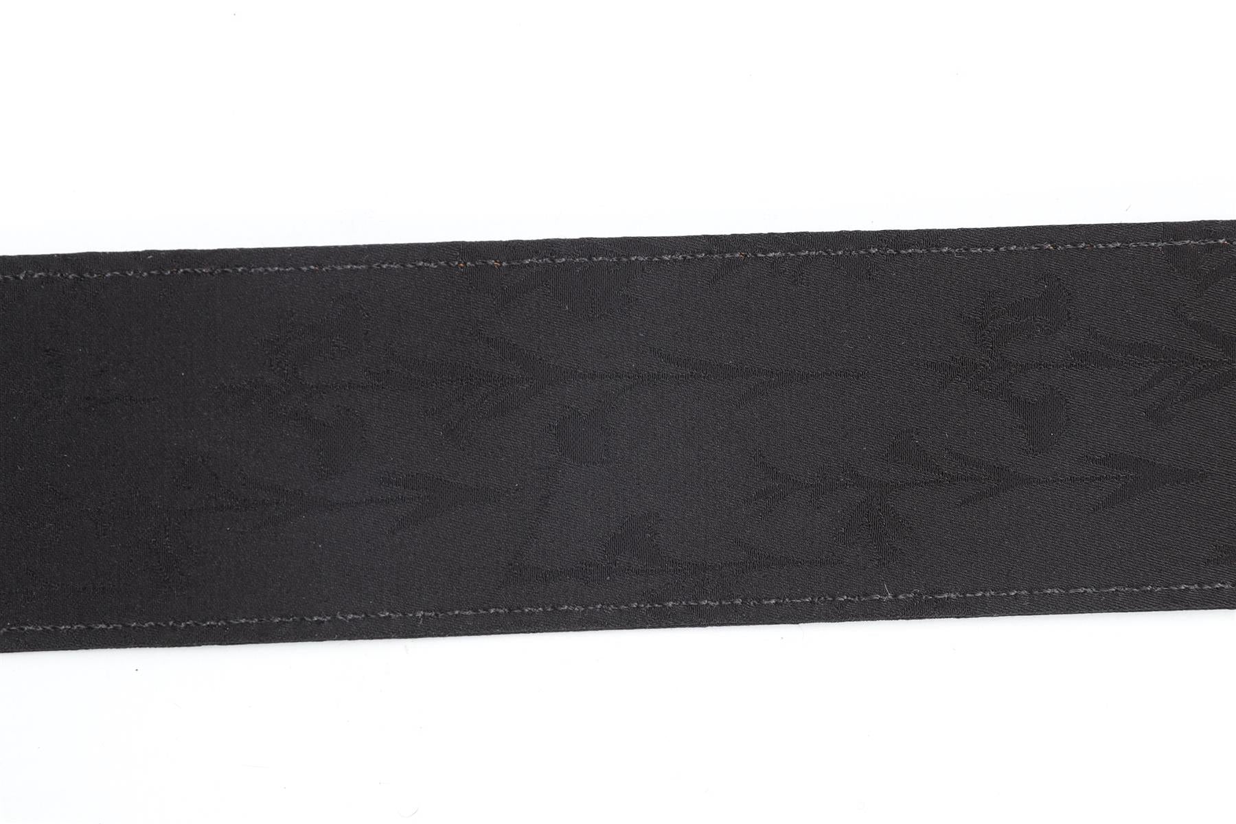 JOHANNA ORTIZ BLACK SATIN WAIST BELT US 6 UK 10 - Image 7