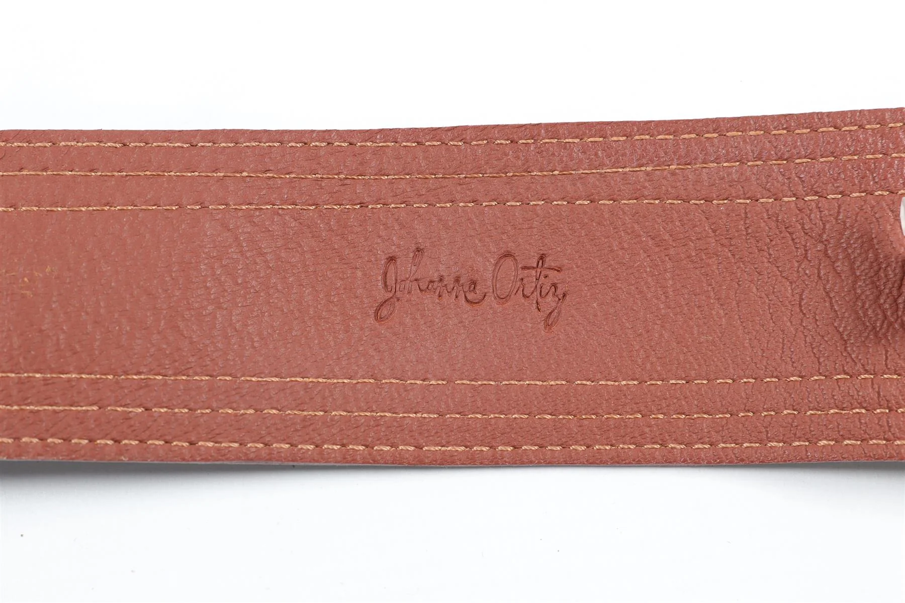 JOHANNA ORTIZ BROWN LEATHER WAIST BELT US 4 UK 8 - Image 8