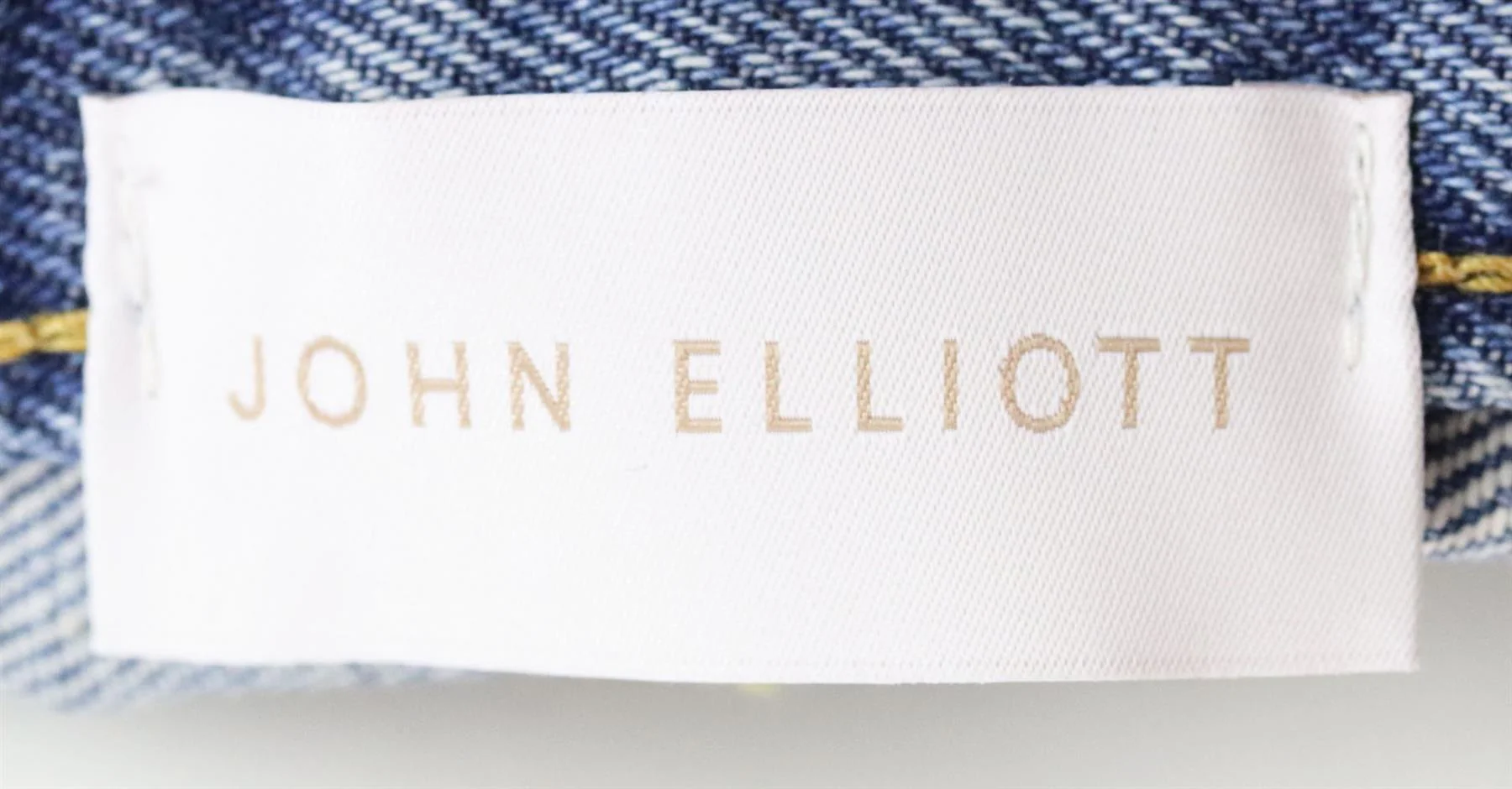 JOHN ELLIOTT TIE DYED DENIM SHORTS W27 UK 8/10 - Image 5