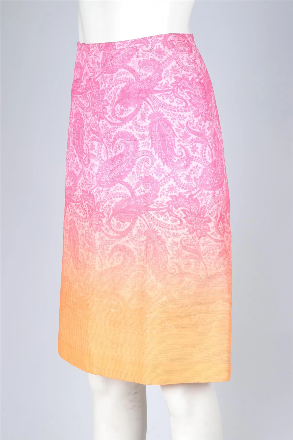 JONATHAN SAUNDERS PINK VISCOSE SKIRT IT 42 UK 10 - Image 3