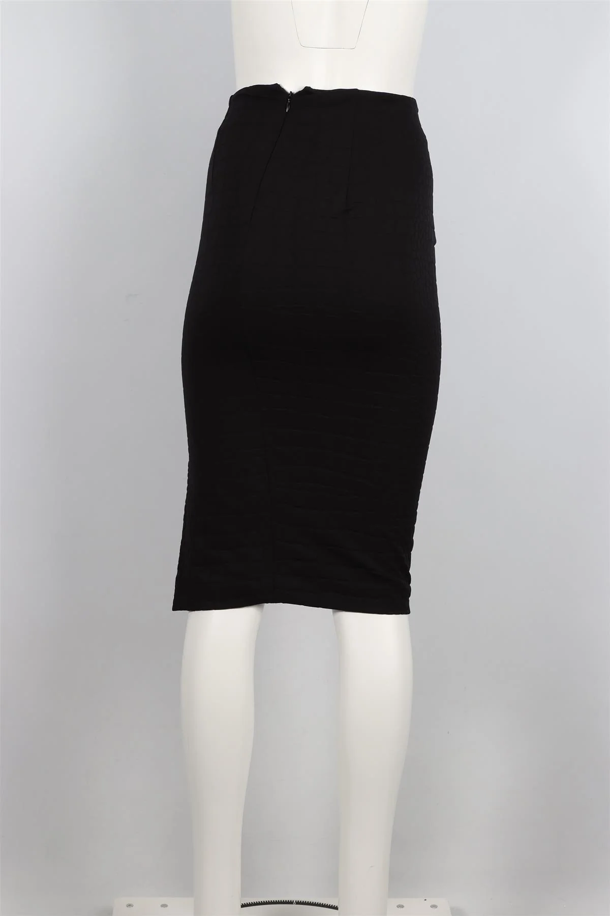 JONATHAN SIMKHAI BLACK KNIT MIDI SKIRT US 4 UK 6 - Image 4