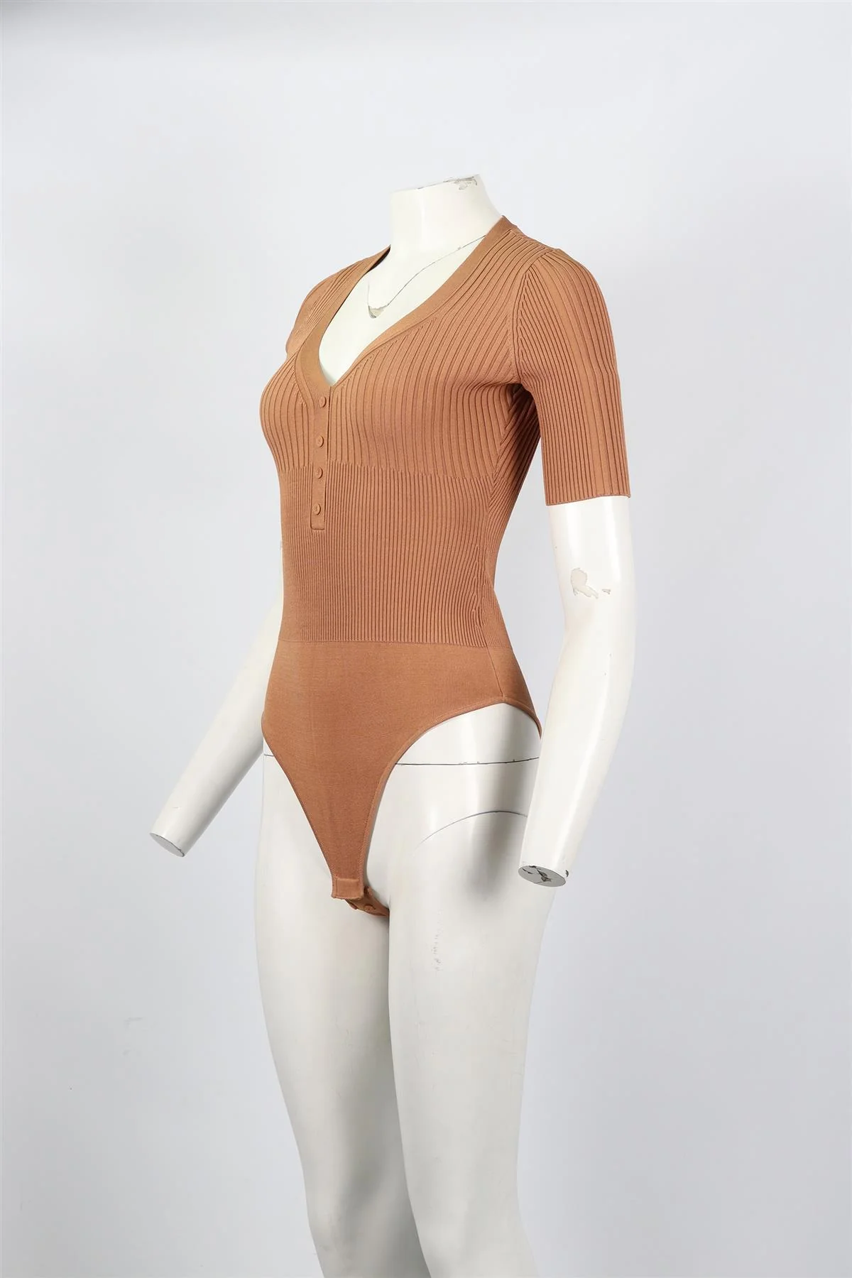 JONATHAN SIMKHAI KNIT BODYSUIT MEDIUM - Image 3