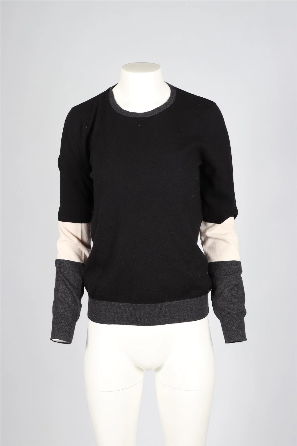 JOSEPH BLACK CASHMERE SWEATER X-LARGE - Image 2