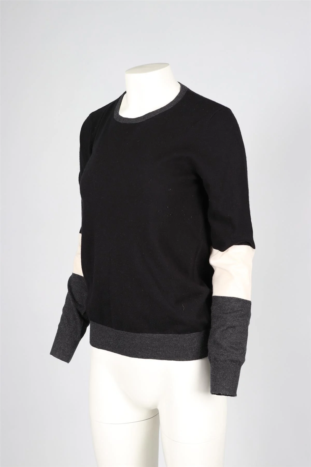 JOSEPH BLACK CASHMERE SWEATER X-LARGE - Image 3